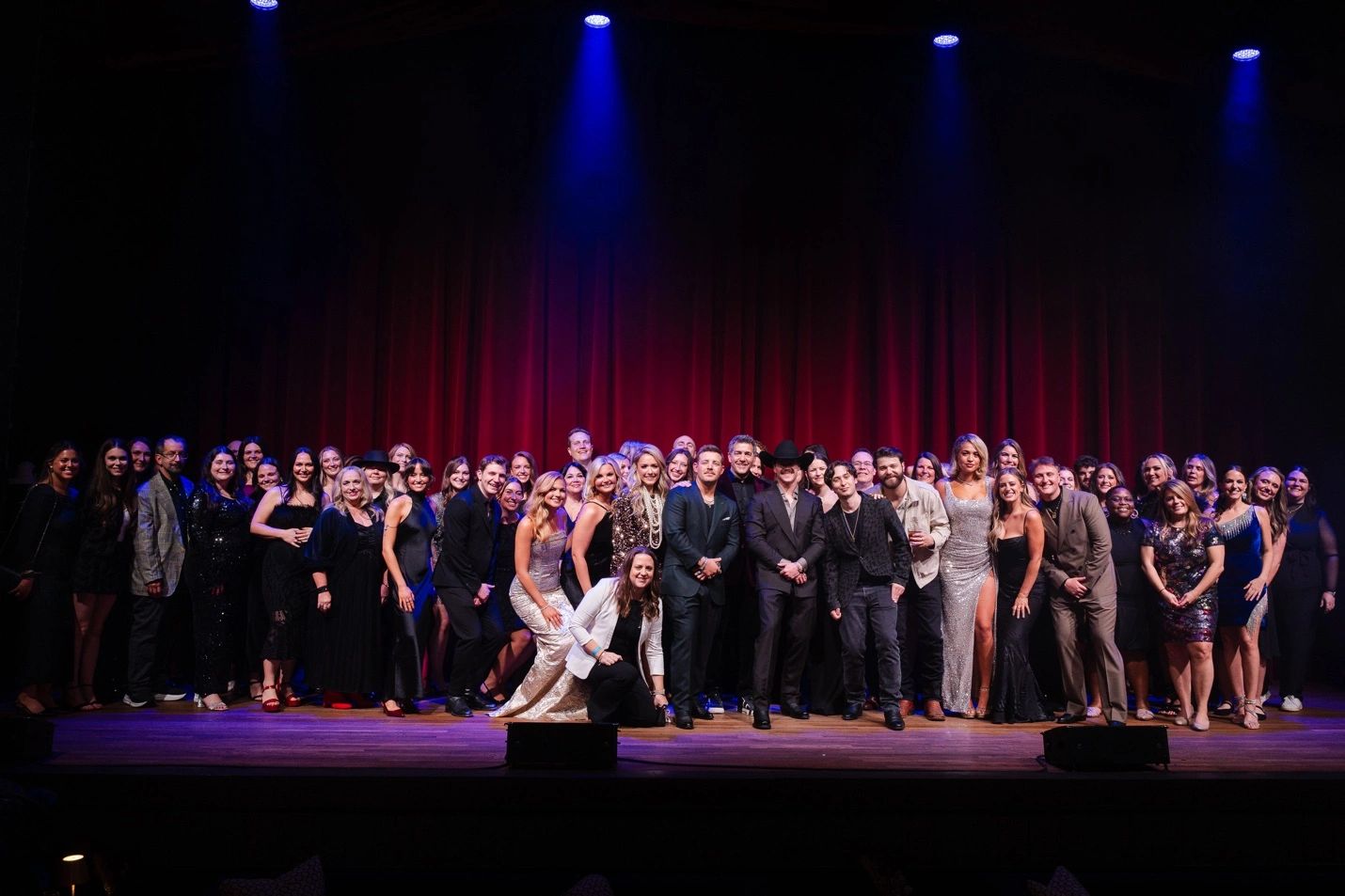 Sony Music Nashville staff and artists. Photo Credit: Alexander Wieland